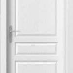 Usa de interior Porta Viena P , plina , vopsea alba texturata , toc reglabil , dimensiuni 680,780,880x2060,deschidere stanga sau dreapta, PortaDoors