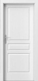 Usa de interior Porta Viena P , plina , vopsea alba texturata , toc reglabil , dimensiuni 680,780,880x2060,deschidere stanga sau dreapta, PortaDoors