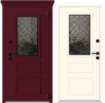 Usa exterior aluminiu ,AG6002, izolatie termica 0.6W/mpK , izolatie fonica 45 dB , rezistenta apa , soare , vant certificata , dimensiuni 860, 960x2050 mm