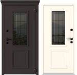 Usa exterior aluminiu ,AG6023, izolatie termica 0.6W/mpK , izolatie fonica 45 dB , rezistenta apa , soare , vant certificata , dimensiuni 860, 960x2050 mm