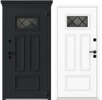 Usa exterior aluminiu ,AG6046, izolatie termica 0.6W/mpK , izolatie fonica 45 dB , rezistenta apa , soare , vant certificata , dimensiuni 860, 960x2050 mm