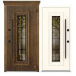 Usa exterior aluminiu ,AG6132NA, izolatie termica 0.6W/mpK , izolatie fonica 45 dB , rezistenta apa , soare , vant certificata , dimensiuni 860, 960x2050 mm