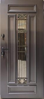 Usa exterior aluminiu , maro - imagine 5