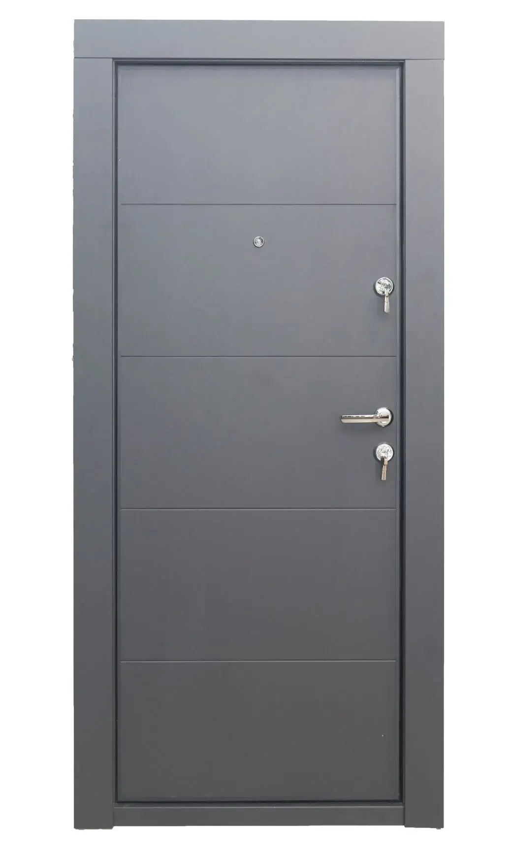 usa-metalica-intrare-apartament-standard-clasa-2_15895_1_17211339462753.webp Usa metalica intrare apartament Standard , clasa 2 antiefractie , izolare fonica 32 decibeli , 860x2020 , culoare gri antracit exterior alb interior , deschidere - imagine 1