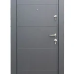 Usa metalica intrare apartament Standard , clasa 2 antiefractie , izolare fonica 32 decibeli , 860x2020 , culoare gri antracit , deschidere