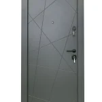 Usa metalica intrare in apartament Kleo , clasa 4 antiefractie , izolatie fonica 42 decibeli , culoare gri antracit , 860x2020 mm , deschidere