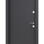 Usa metalica intrare in apartament PRO ,broasca si yalla suplimentara butuc cheie amprenta , clasa 4 antiefractie , izolatie fonica 40 decibeli , culoare antracit exterior / alb interior , 860x2020 mm , 70 kg , deschidere
