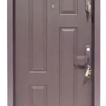 Usa metalica intrare in apartament Urban M1 WENGE STOC , MACO , clasa antiefractie 2 , izolatie fonica 34 decibeli , deschidere