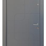 Usa metalica intrare in apartament Urban M7 Gri Antracit, MACO , clasa antiefractie 2 , izolatie fonica 34 decibeli , deschidere